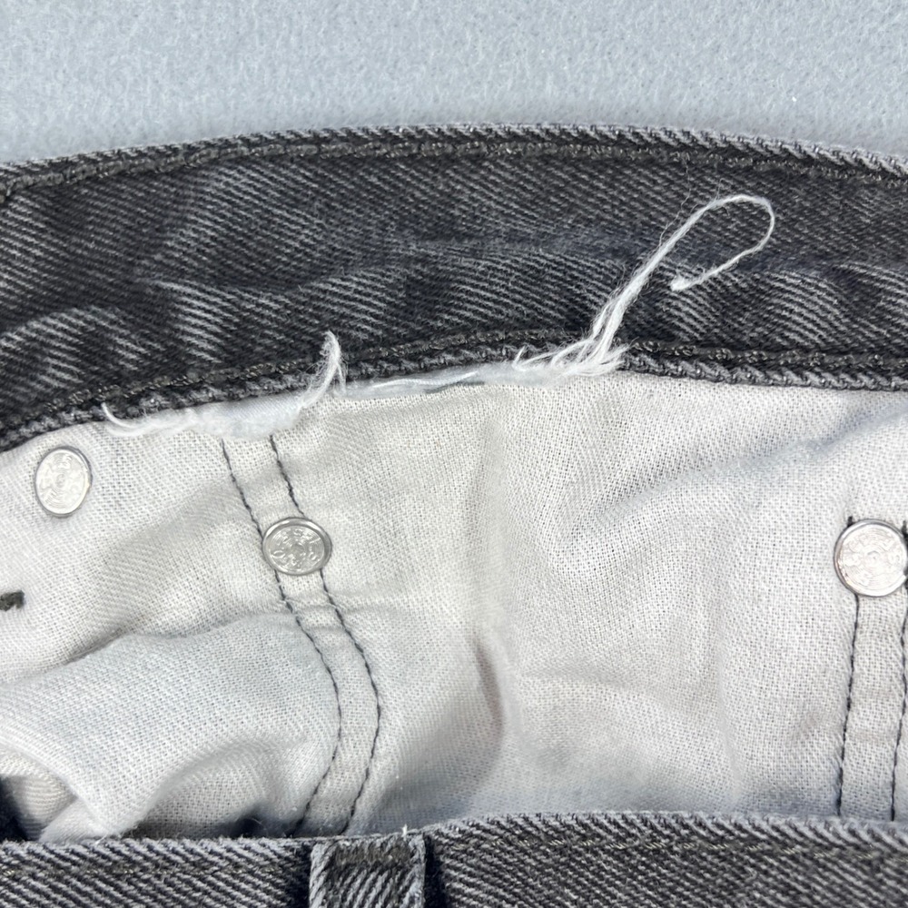 Levi's Black 550 Relaxed Fit Tapered Leg Jeans Mens 36x30 - Picture 6 of 8